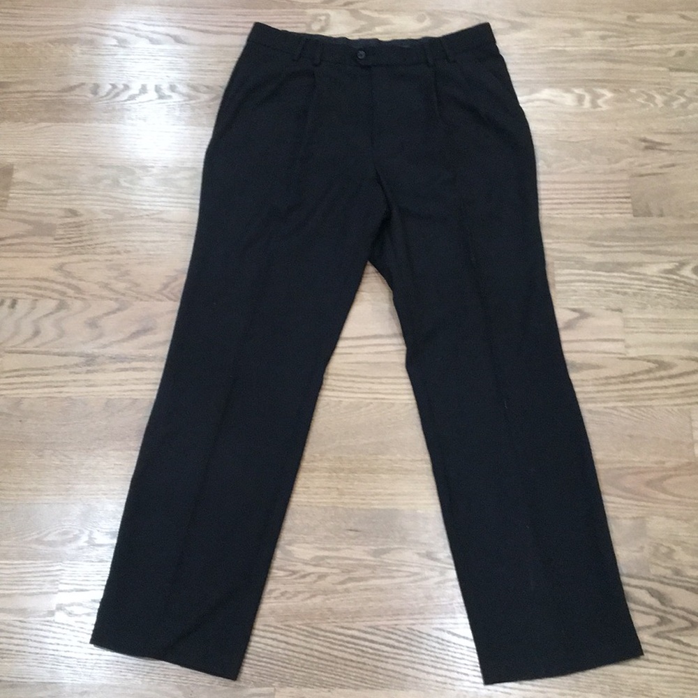 Men’s docker dress pants black